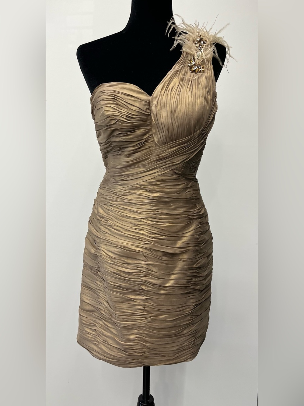 Vintage Terani Couture 100% Silk Dress Size 14